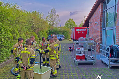 SONDERDIENST - gemeinsamer Ausbildungsdienst mit der Feuerwehr Leppersdorf